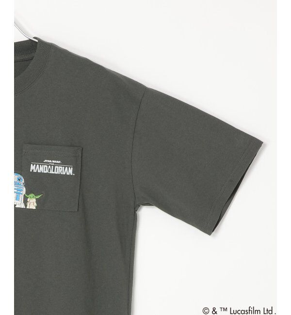 VENCE share style「STAR WARS スターウォーズ／マンダロリアン マタギ刺繍ポケットTシャツ」|Tシャツ・カットソー|