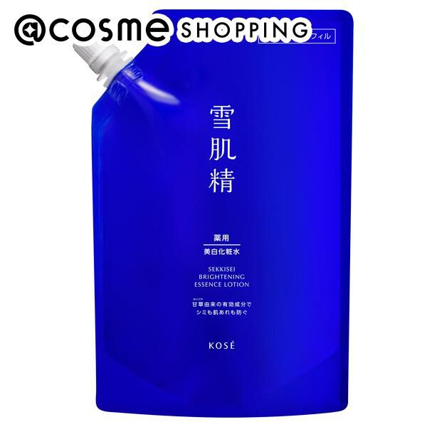 「雪肌精 薬用雪肌精 ブライトニング エッセンス ローション つめかえ用/ナチュラルフローラル (310mL)」|化粧水|その他