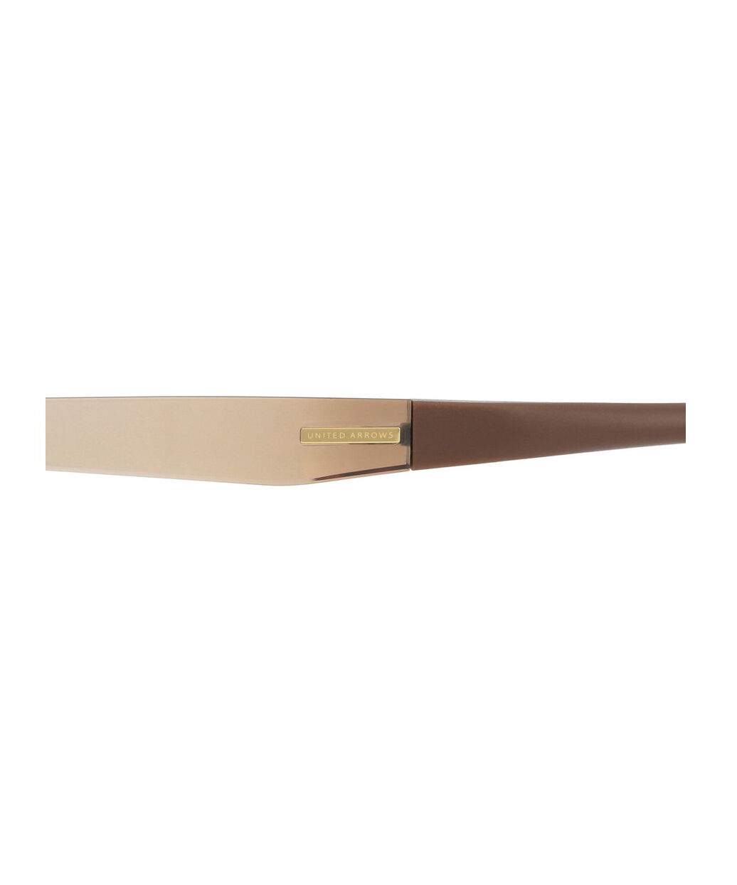  「Zoff | UNITED ARROWS ボストン型 サングラス クリアフレーム 軽量 UVカット ユナイテッドアローズ」|サングラス|