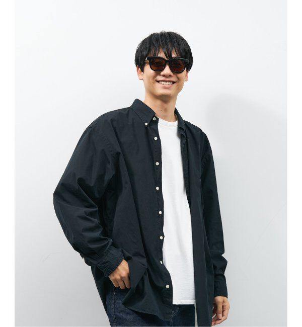  「【WEB限定】ウェリントン型 サングラス | 軽量 カラーレンズ トレンド 紫外線対策 UVカット 大きめサイズ」|サングラス|