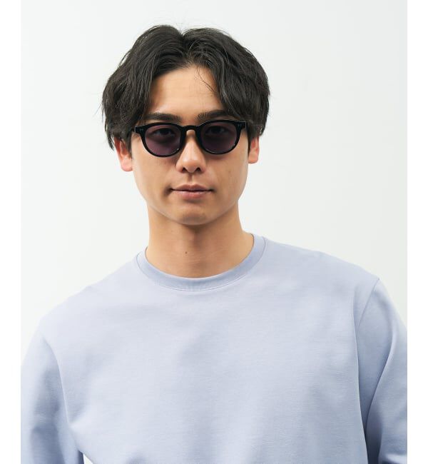  「【WEB限定】SUNCUTGlasses/UV100%CUT ウェリントン型 調光サングラス | 紫外線で色が変わる 紫外線対策」|サングラス|