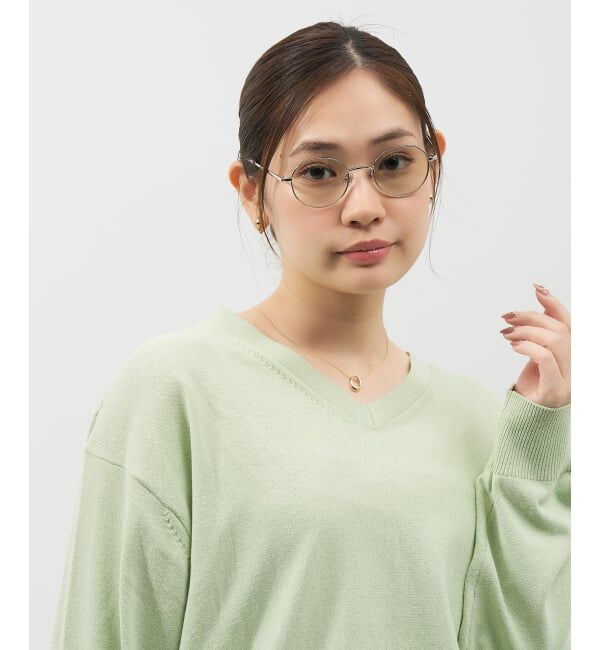  「【WEB限定】SUNCUTGlasses/UV100%CUT ボストン型 サングラス | カラーレンズ メタル 紫外線対策 UVカット」|サングラス|ゴールド