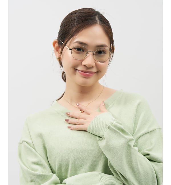  「【WEB限定】SUNCUTGlasses/UV100%CUT ボストン型 サングラス | カラーレンズ メタル 紫外線対策 UVカット」|サングラス|