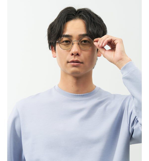  「【WEB限定】SUNCUTGlasses/UV100%CUT ボストン型 サングラス | カラーレンズ メタル 紫外線対策 UVカット」|サングラス|