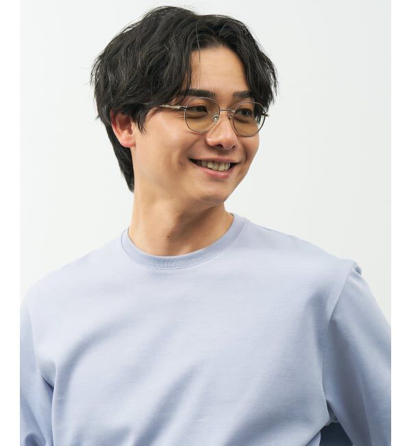  「【WEB限定】SUNCUTGlasses/UV100%CUT ボストン型 サングラス | カラーレンズ メタル 紫外線対策 UVカット」|サングラス|