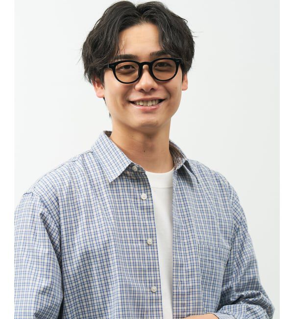  「【WEB限定】SUNCUTGlasses/UV100%CUT ウェリントン型サングラス | カラーレンズ 太縁 紫外線対策 UVカット」|サングラス|