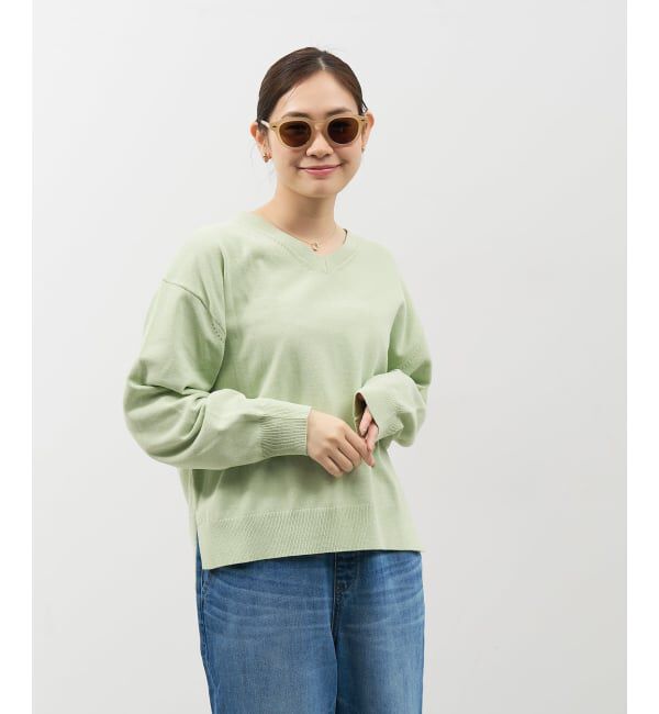  「【WEB限定】SUNCUTGlasses/UV100%CUT ウェリントン型サングラス | カラーレンズ 太縁 紫外線対策 UVカット」|サングラス|ベージュ1