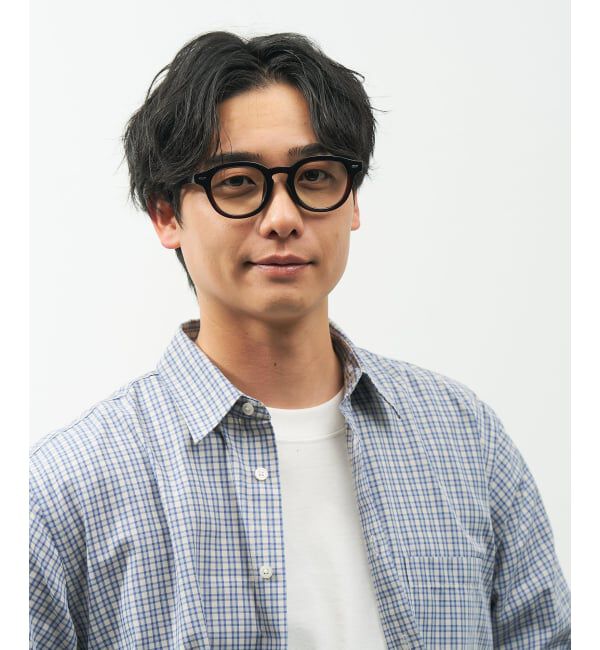  「【WEB限定】SUNCUTGlasses/UV100%CUT ウェリントン型 クリアサングラス |太縁 紫外線対策 UVカット」|サングラス|