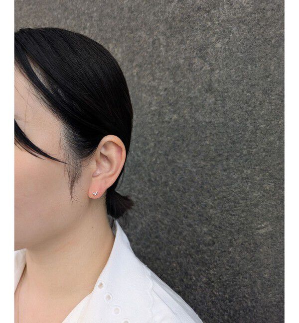 ete「Vライン ピアス」|ピアス|