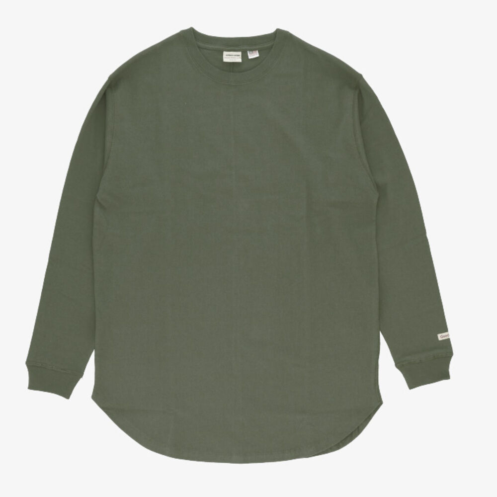 BACKYARD FAMILY「ロンt メンズ ブランド 通販 goodwear 長袖 tシャツ ロングスリーブ グッドウェア」|Tシャツ・カットソー|グリーン1