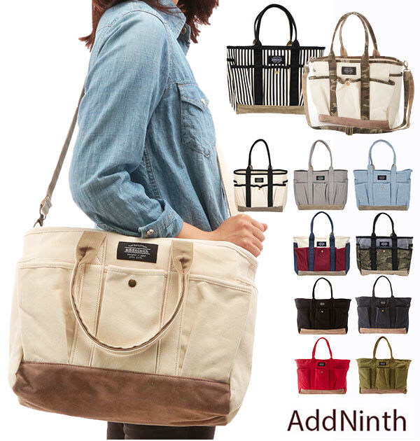 BACKYARD FAMILY「トートバッグ アドナインス addninth ショルダーバッグ キャンバス 2way トート」|トートバッグ|