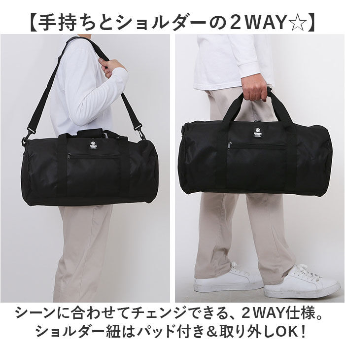 BACKYARD FAMILY「旅行バッグ メンズ 通販 ボストンバッグ ショルダーバッグ 2WAY 斜め掛けバッグ バッグ」|ボストンバッグ|