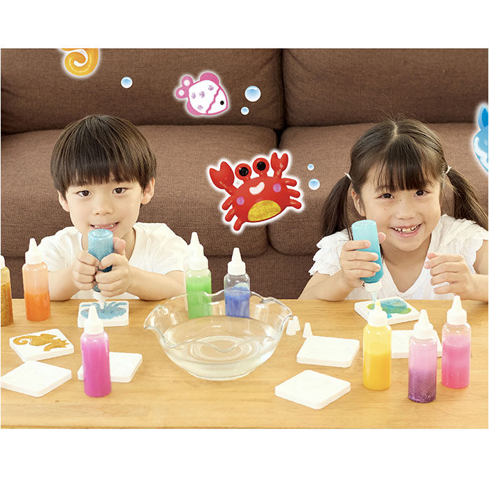 BACKYARD FAMILY「ぷにょぷにょアクアリウム 海のなかまたち KJT120421 通販 おもちゃ オモチャ 玩具」|その他ベビー用品|