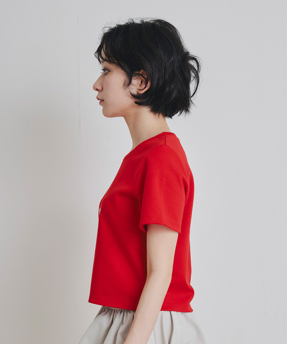 REDYAZEL「Azely コンパクトTシャツ」|Tシャツ・カットソー|