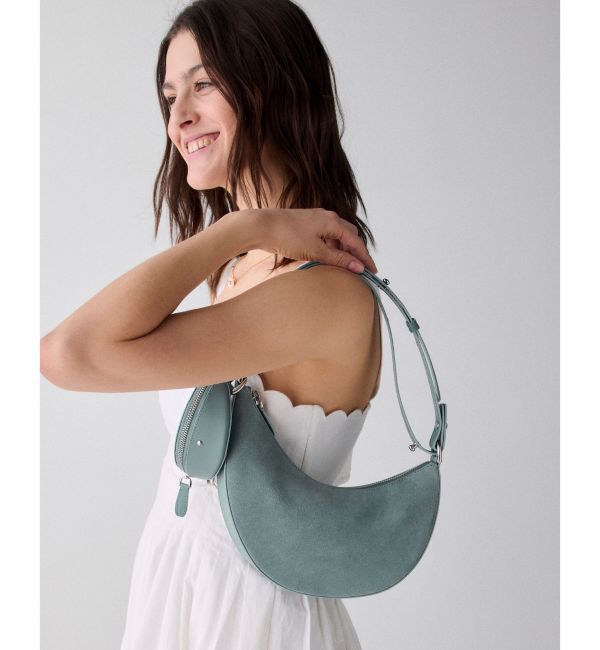 kate spade new york「ケーエスデュオ スエード クロスボディ バッグ」|ショルダー・メッセンジャー|