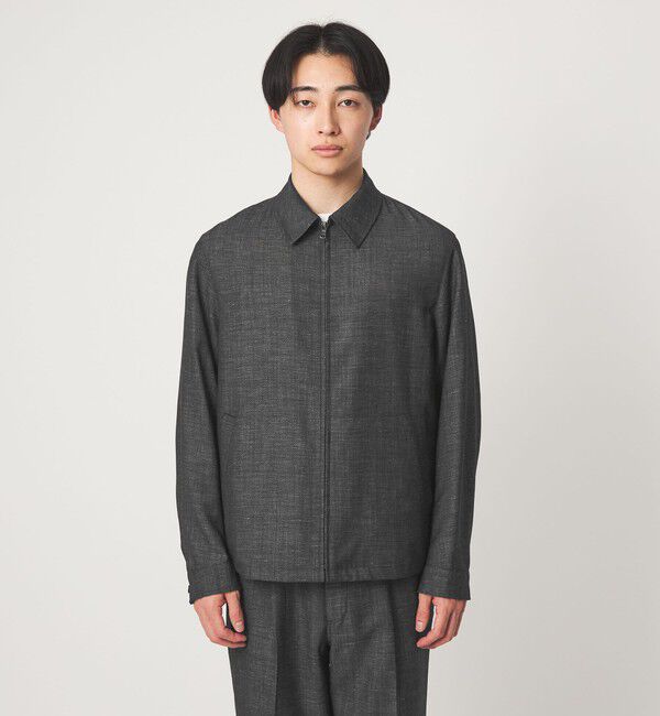 UNITED ARROWS green label relaxing「TW リネン デニムライク ブルゾン」|ブルゾン・スタジャン|
