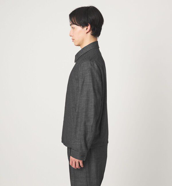 UNITED ARROWS green label relaxing「TW リネン デニムライク ブルゾン」|ブルゾン・スタジャン|