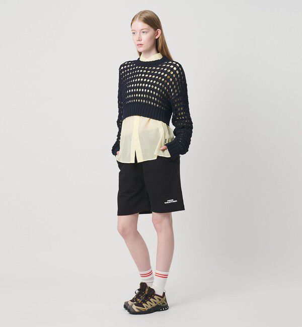 NICE WEATHER「＜NICE WEATHER＞スウェット ロゴショーツ」|その他|