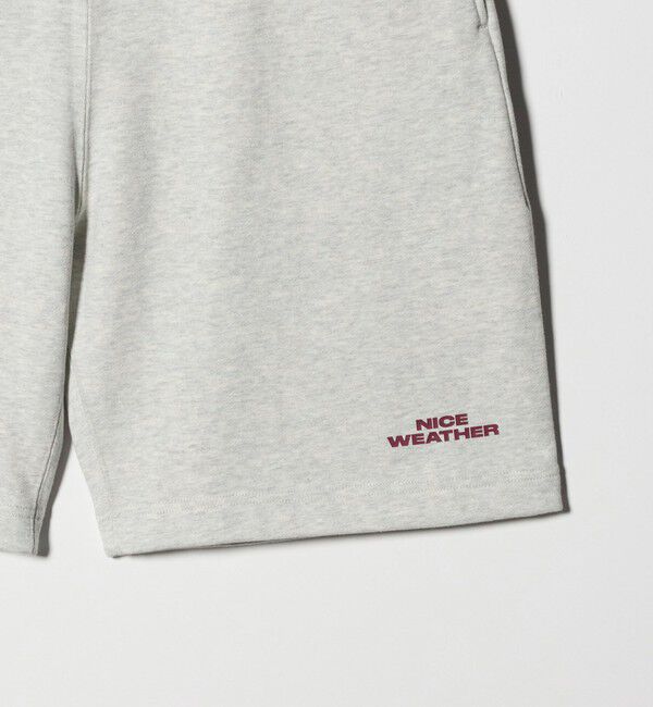 NICE WEATHER「＜NICE WEATHER＞スウェット ロゴショーツ」|その他|