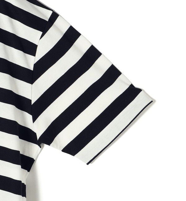 SHIPS for women「【SHIPS別注】onit:〈手洗い可能〉ボーダー ビッグ シルエット TEE◇」|Tシャツ・カットソー|