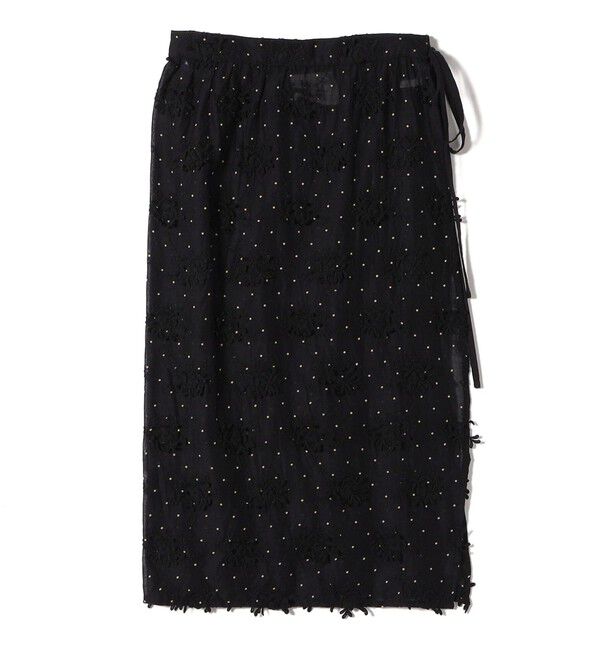 SHIPS for women「【SHIPS別注】crinkle crinkle crinkle:エンブロイダリー ラップ スカート」|スカート|