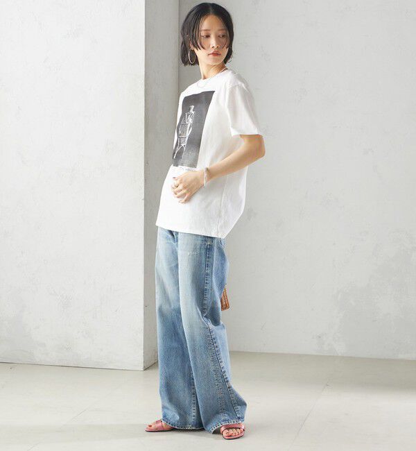 SHIPS for women「【SHIPS別注】COUTURE D'ADAM:Sam Haskins フォト TEE」|Tシャツ・カットソー|