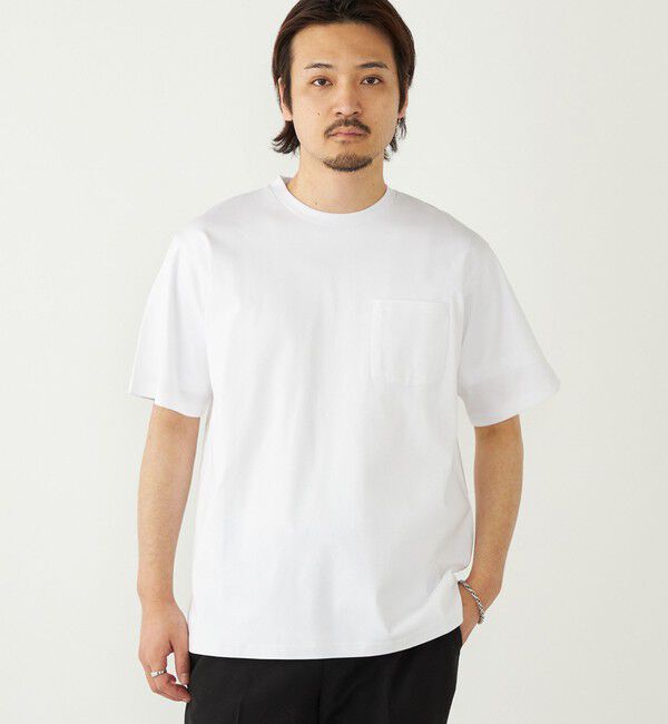 SHIPS Colors 「《一部追加予約》SHIPS Colors:〈抗菌防臭・接触冷感〉シルケット コットン クルーネックT◆」|Tシャツ・カットソー|