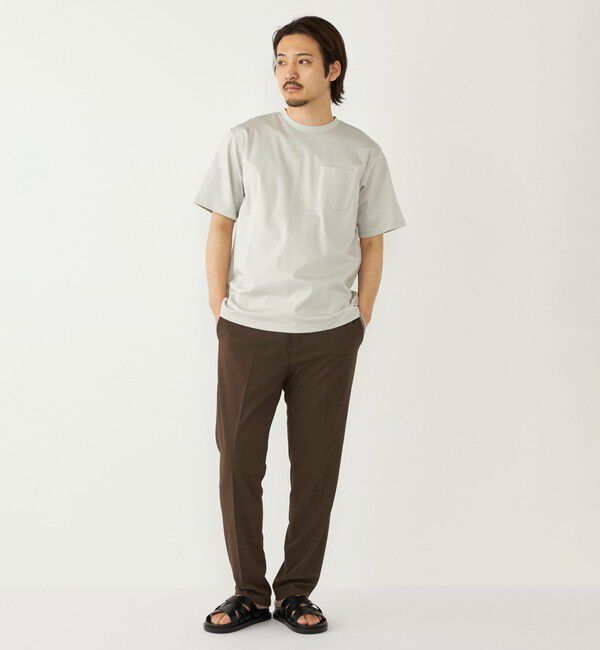 SHIPS Colors 「《一部追加予約》SHIPS Colors:〈抗菌防臭・接触冷感〉シルケット コットン クルーネックT◆」|Tシャツ・カットソー|
