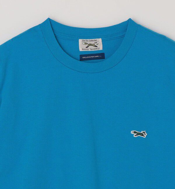 SHIPS any「【SHIPS any別注】PENNEYS: ワンポイント ロゴ フォックス 半袖 Tシャツ」|Tシャツ・カットソー|