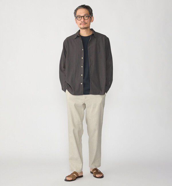 SHIPS「SHIPS:〈汗染軽減 / 吸水速乾/ 接触冷感/ UVカット〉ステイン コントロール ファンクション Tシャツ」|Tシャツ・カットソー|