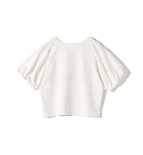 SHIPS Colors 「SHIPS Colors:〈手洗い可能〉ミニ裏毛 バルーンスリーブ トップス」|Tシャツ・カットソー|