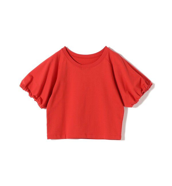 SHIPS Colors 「SHIPS Colors:〈手洗い可能〉ミニ裏毛 バルーンスリーブ トップス」|Tシャツ・カットソー|