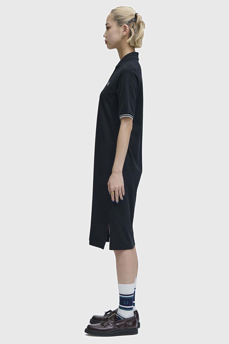 FRED PERRY 「Sheer Tipped Polo Dress」|ワンピース|