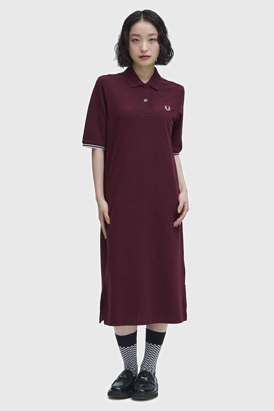 FRED PERRY 「Sheer Tipped Polo Dress」|ワンピース|
