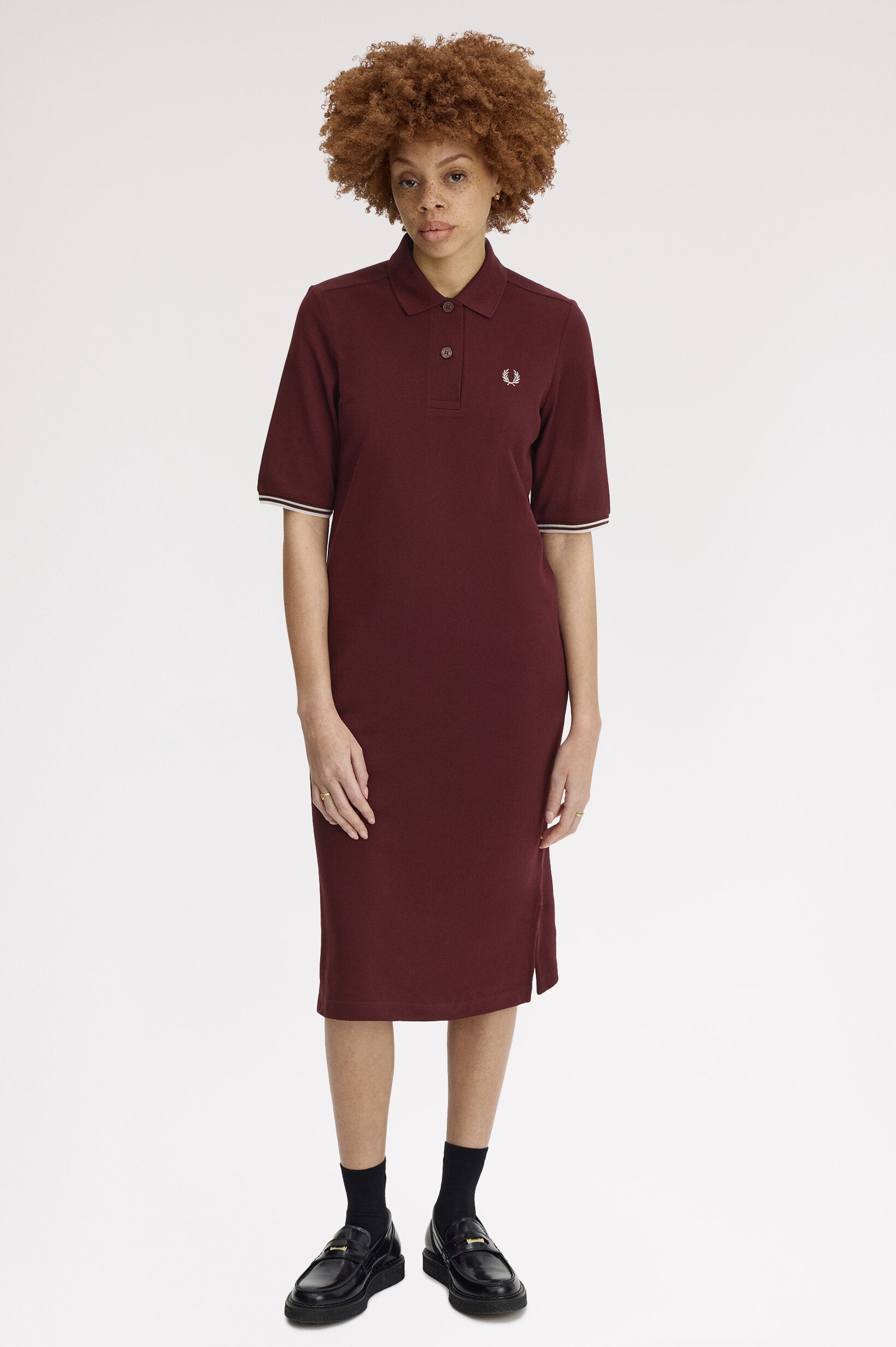 FRED PERRY 「Sheer Tipped Polo Dress」|ワンピース|