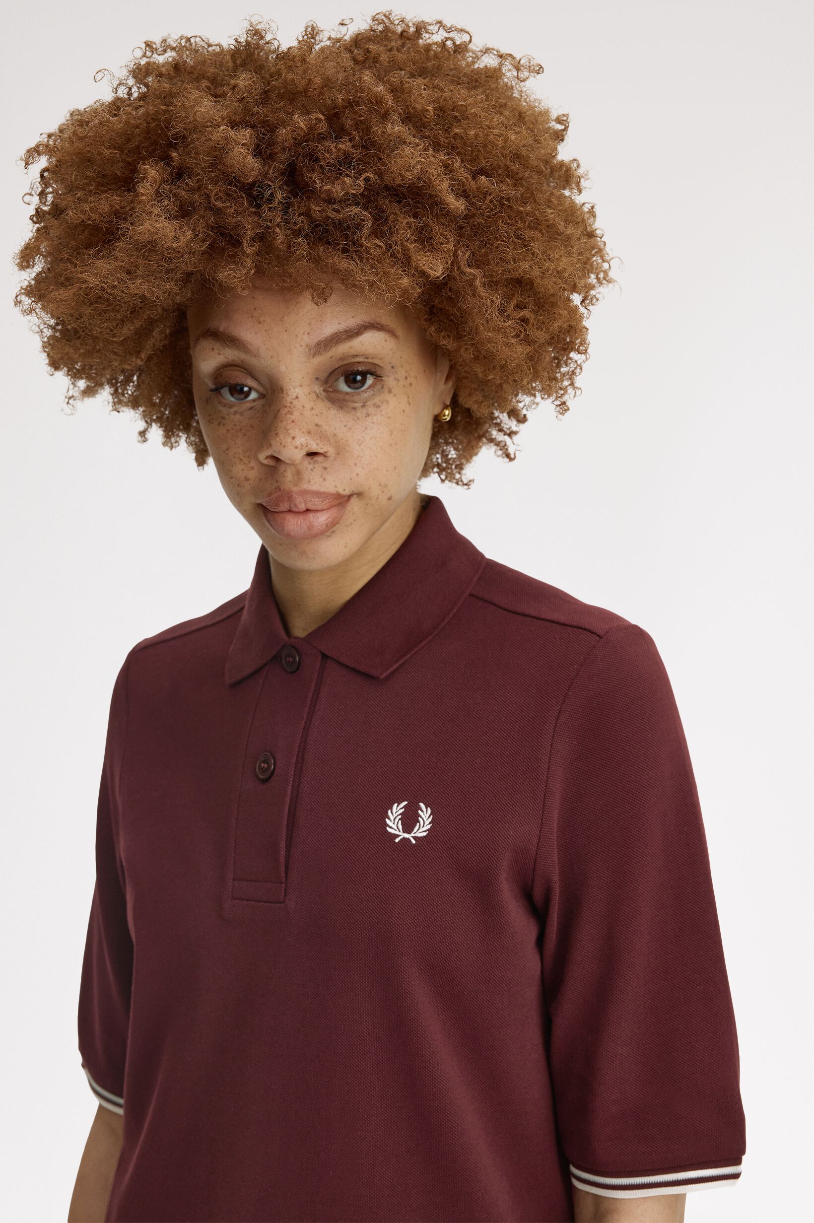 FRED PERRY 「Sheer Tipped Polo Dress」|ワンピース|
