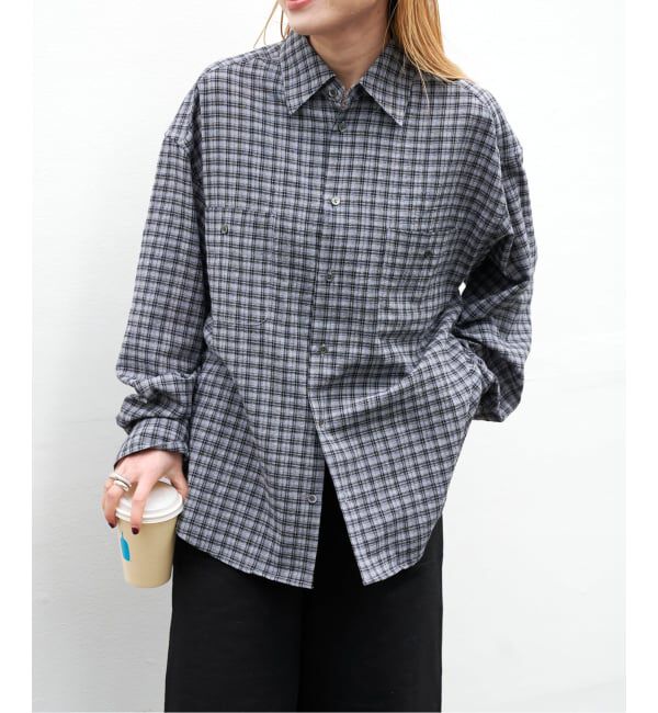 OUTDOOR PRODUCTS Usual Things「シアーチェックシャツ」|シャツ・ブラウス|