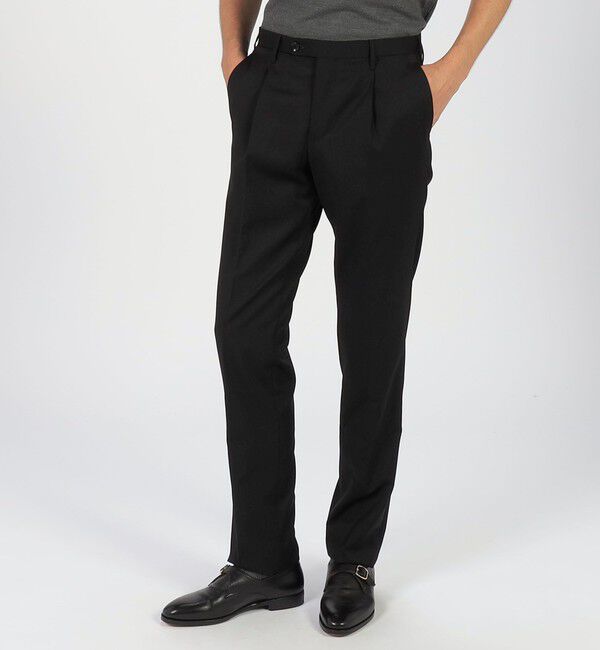 TOMORROWLAND BUYING WEAR「ROTA ウール 1プリーツスラックス」|スラックス|