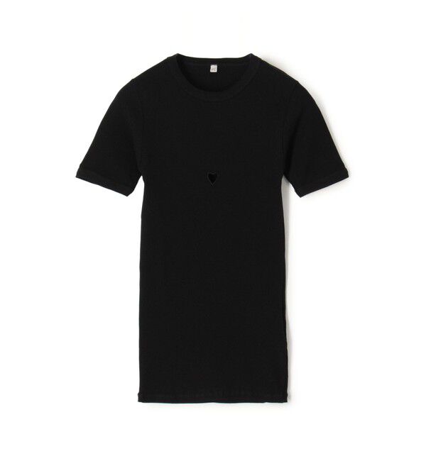 TOMORROWLAND BUYING WEAR「BASERANGE HEART SHORT SLEEVE」|Tシャツ・カットソー|19 ブラック