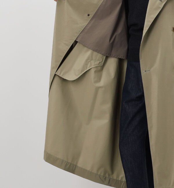 TOMORROWLAND BUYING WEAR「HAVERSACK ATTIRE シルクコットン ダブルブレト ベルテッドコート」|トレンチコート|