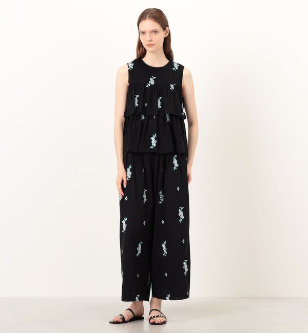 TOMORROWLAND BUYING WEAR「ne Quittez pas Cotton Voile Jasmine ブラウス」|シャツ・ブラウス|
