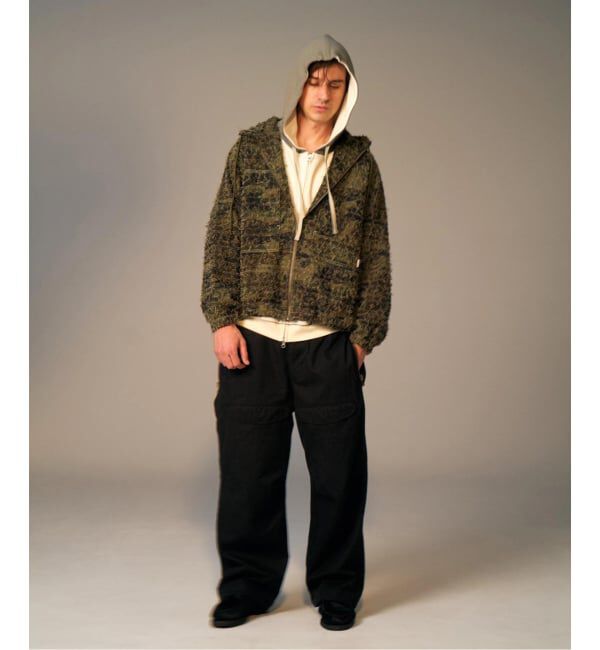 JOINT WORKS「DIASPORA SKATEBOARDS/ディアスポラスケートボード Full Zip Hooded Dry Waffle」|パーカー|