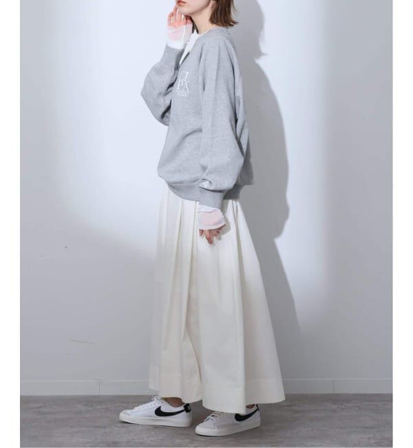 SLOBE IENA「《WEB限定/追加3》レイヤードスリーブロンTEE」|Tシャツ・カットソー|