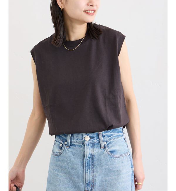 JOURNAL STANDARD「《追加2》汗ジミ防止天竺ノースリーブ」|Tシャツ・カットソー|