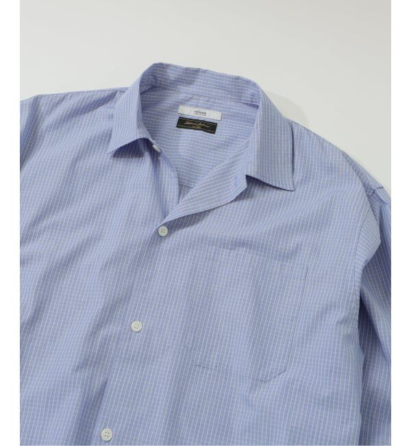 JOURNAL STANDARD relume「JAMES FABRIC / ジェームスファブリック ブルーハケメ ライトウェイトシャツ」|シャツ・ブラウス|