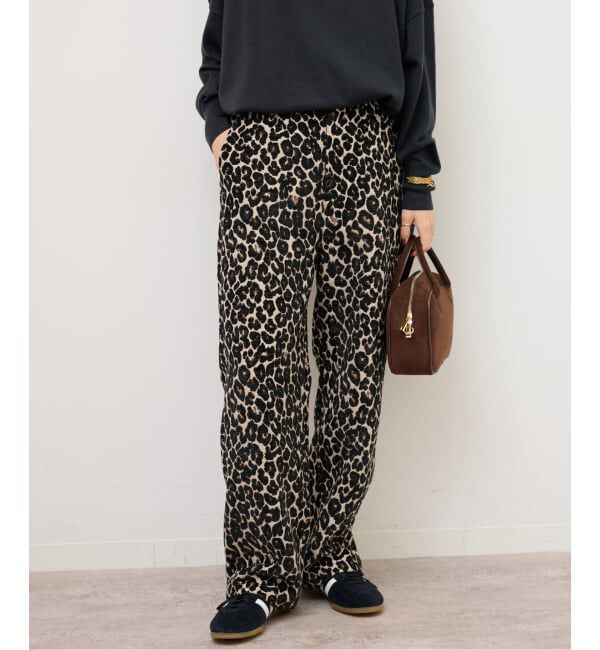 JOURNAL STANDARD relume「《WEB限定追加》レオパードジャガードパンツ」|その他|
