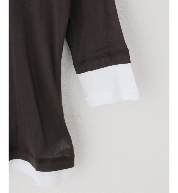 JOURNAL STANDARD「【gimaguas/ギマガス】 GEMMA TOP BROWNWHITE」|Tシャツ・カットソー|