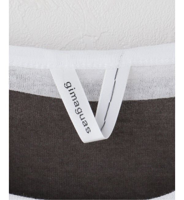 JOURNAL STANDARD「【gimaguas/ギマガス】 GEMMA TOP BROWNWHITE」|Tシャツ・カットソー|