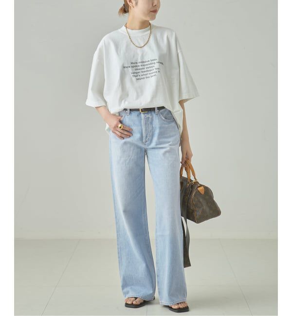 journal standard L'essage「CITIZENS OF HUMANITY ANNINA 30IN IN RIT デニムパンツ」|デニム|