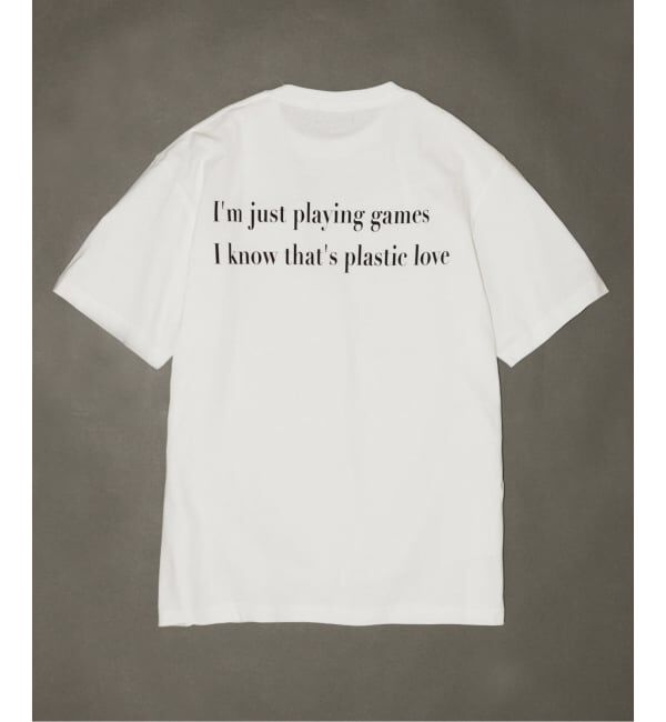 JOURNAL STANDARD「《追加予約》竹内まりや / Mariya Takeuchi PLASTIC LOVE プリント Tシャツ」|Tシャツ・カットソー|
